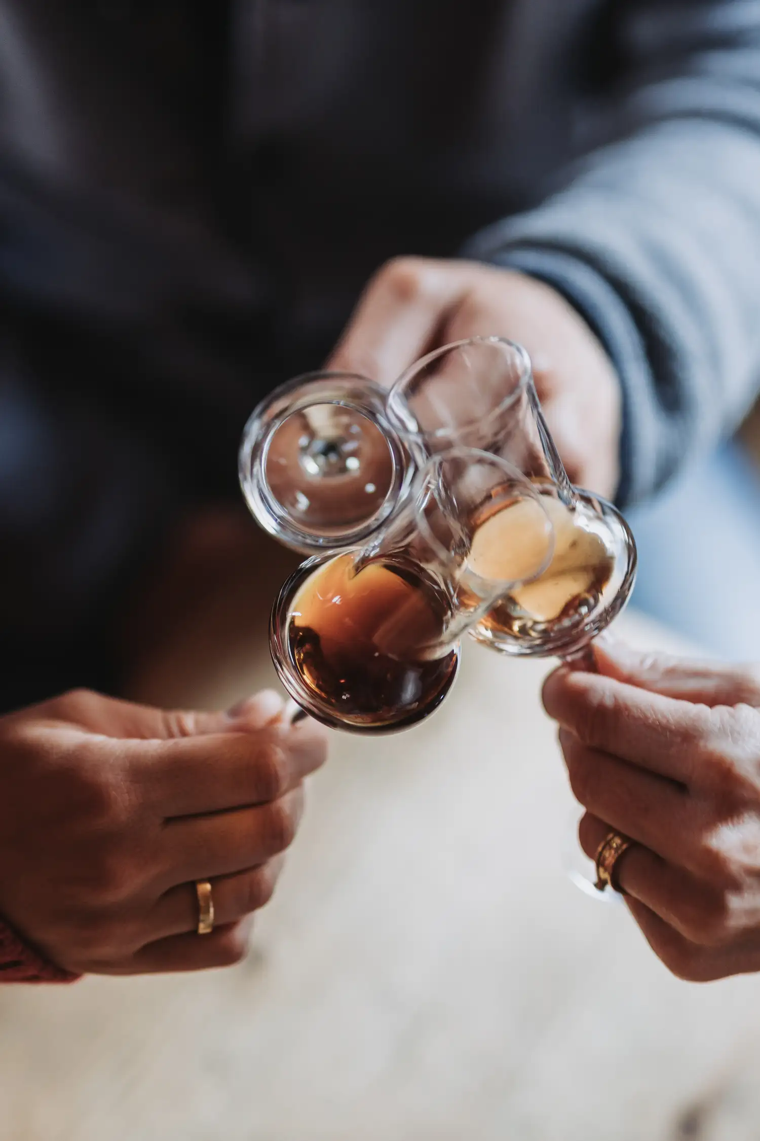 Grappa und Schokolade