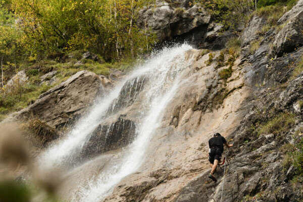 Klettersteig Wasserfall St. Anton i. M.