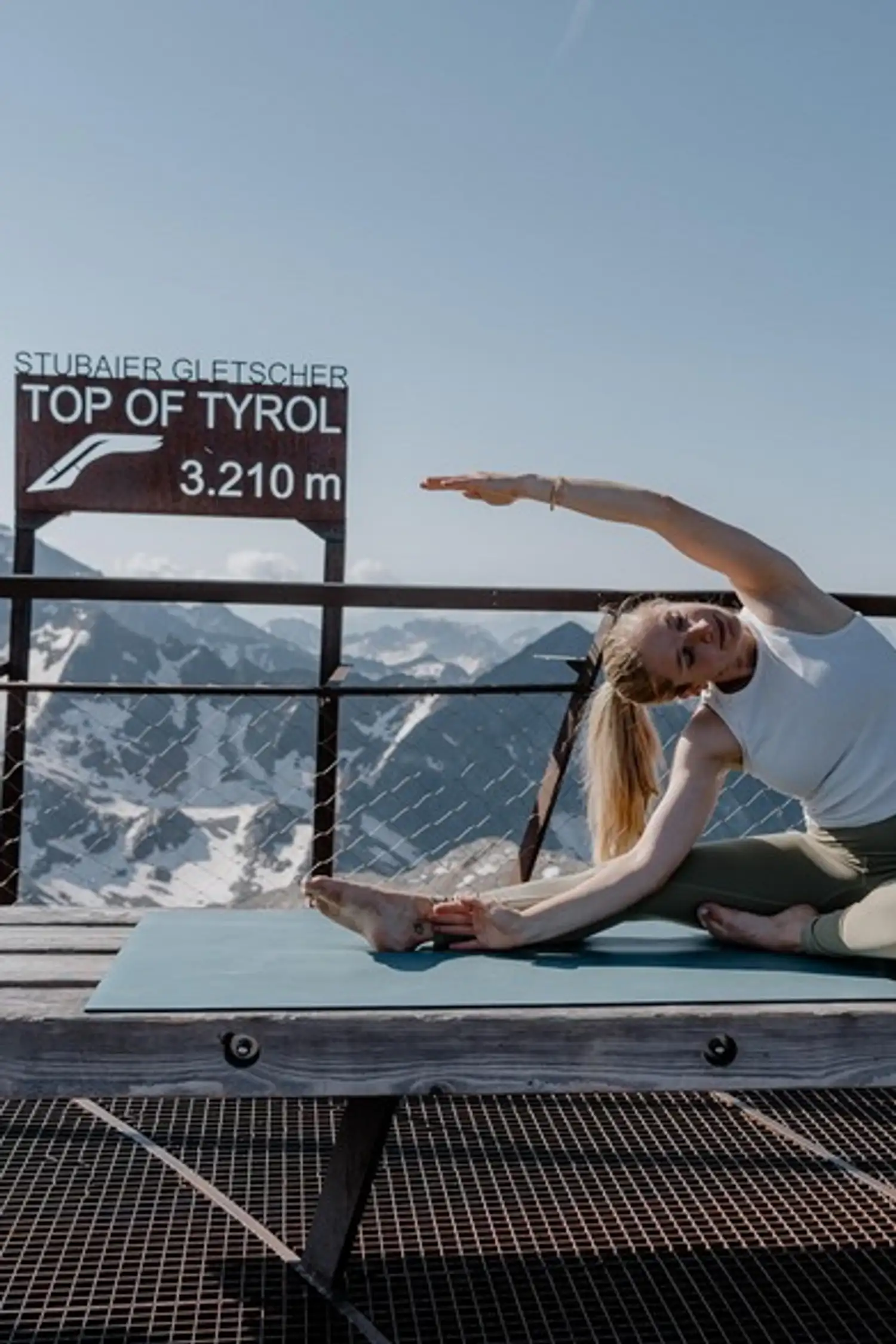 Yoga at 3000 meters