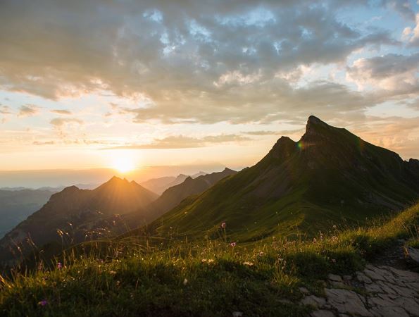 BERGaktiv adventure hike with a visit to the alpine dairy