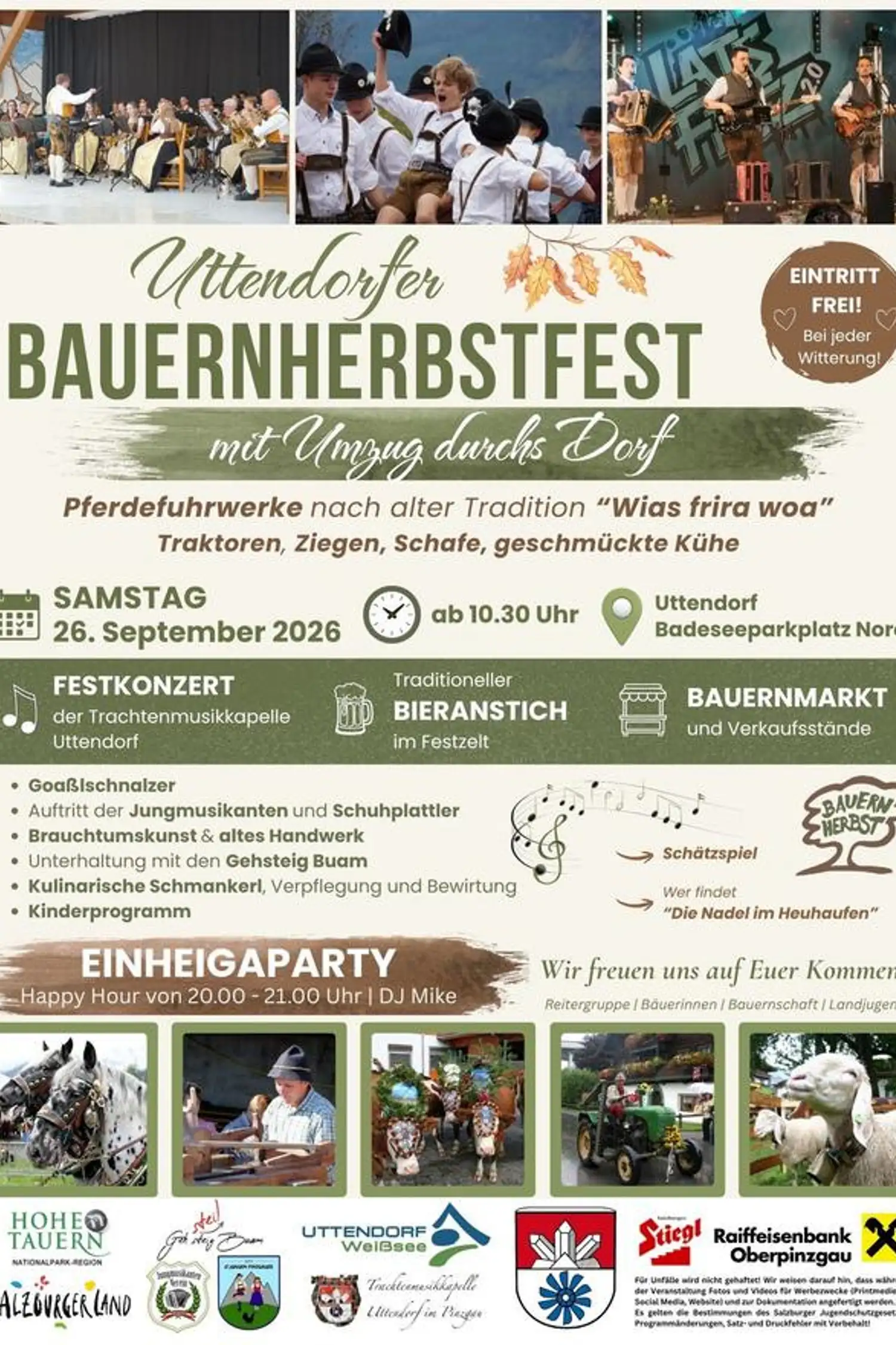 Uttendorf Farmers' Autumn Festival
