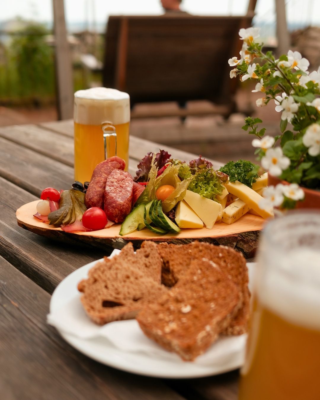 Snack on the Papststein