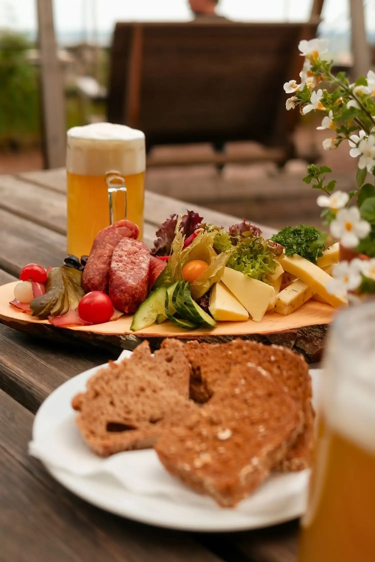Snack on the Papststein