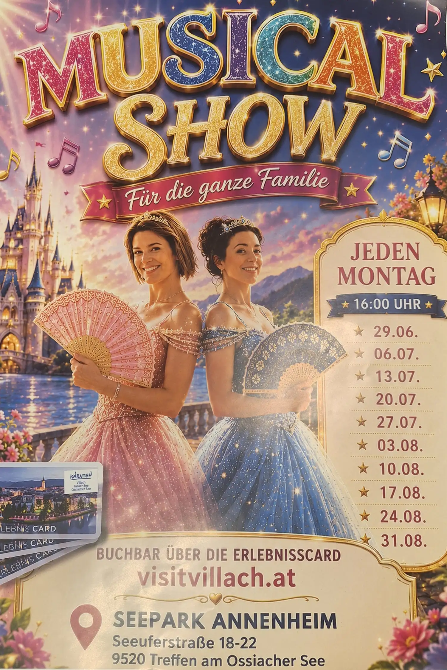 Musicalshow am See