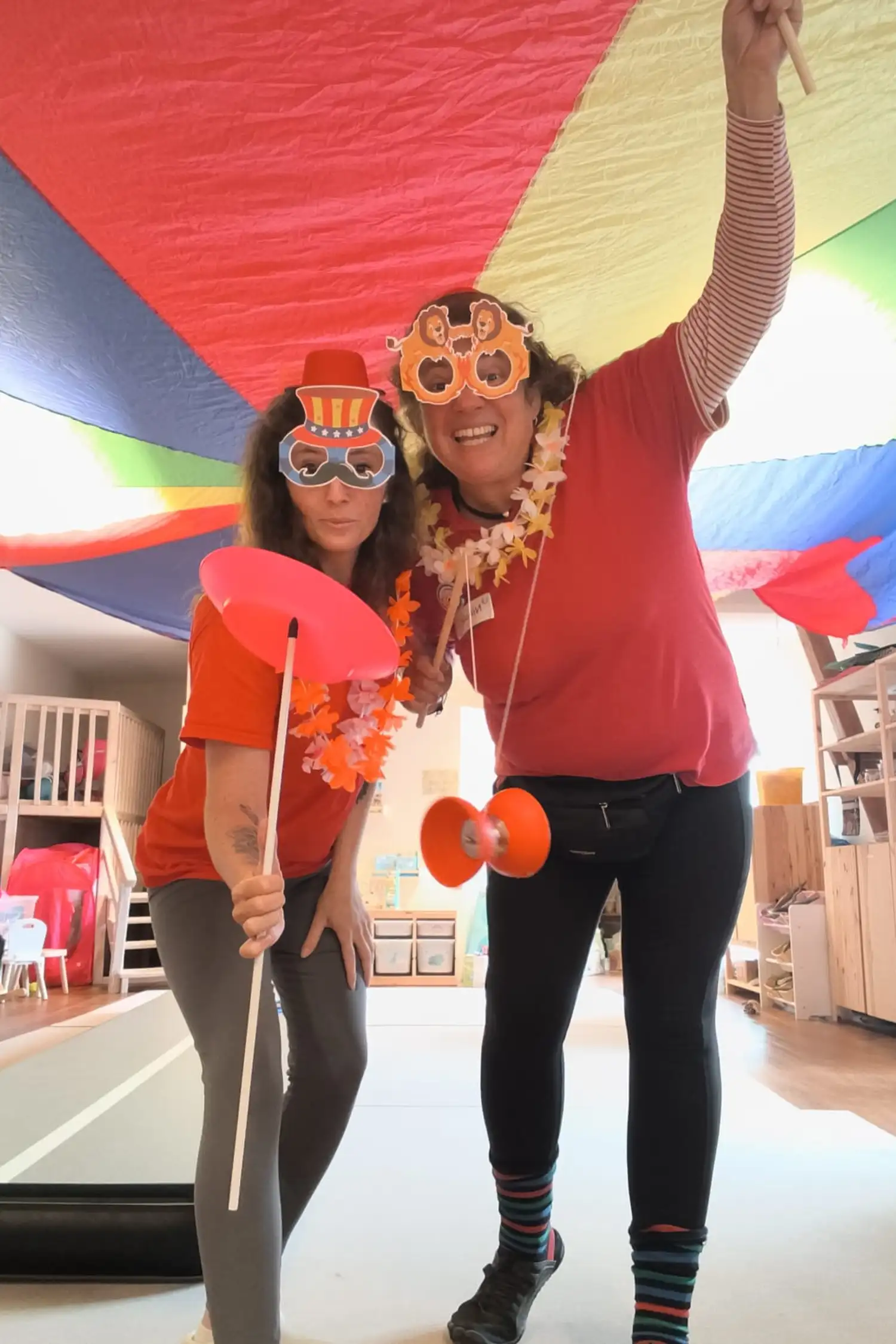 Hands-on circus with 12:30 p.m. performance
