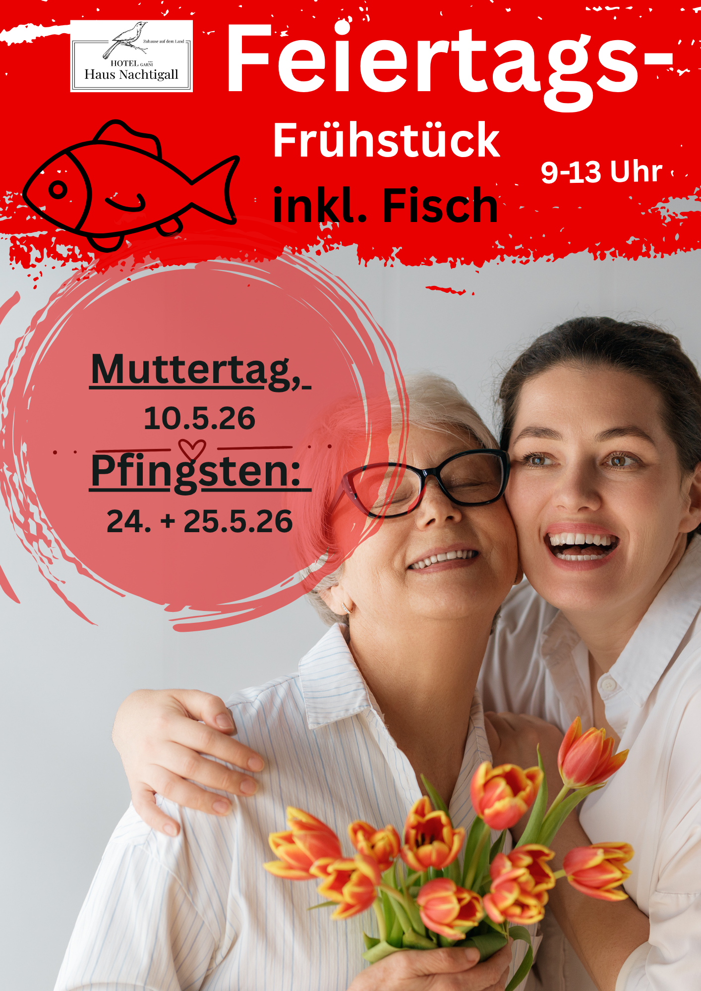 Muttertag: I FeiertagsFrühstück 11.5.25