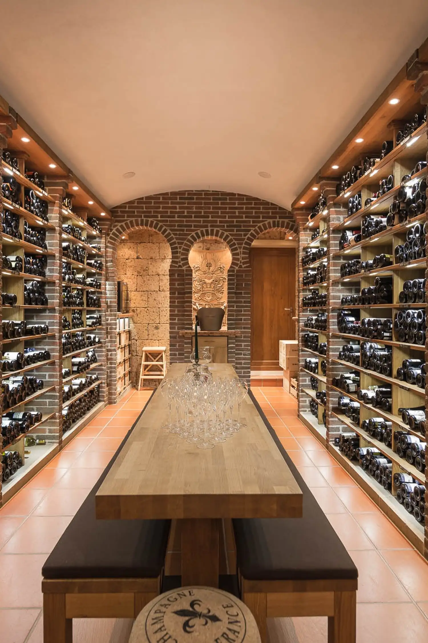 Wine tasting in our vinotheque