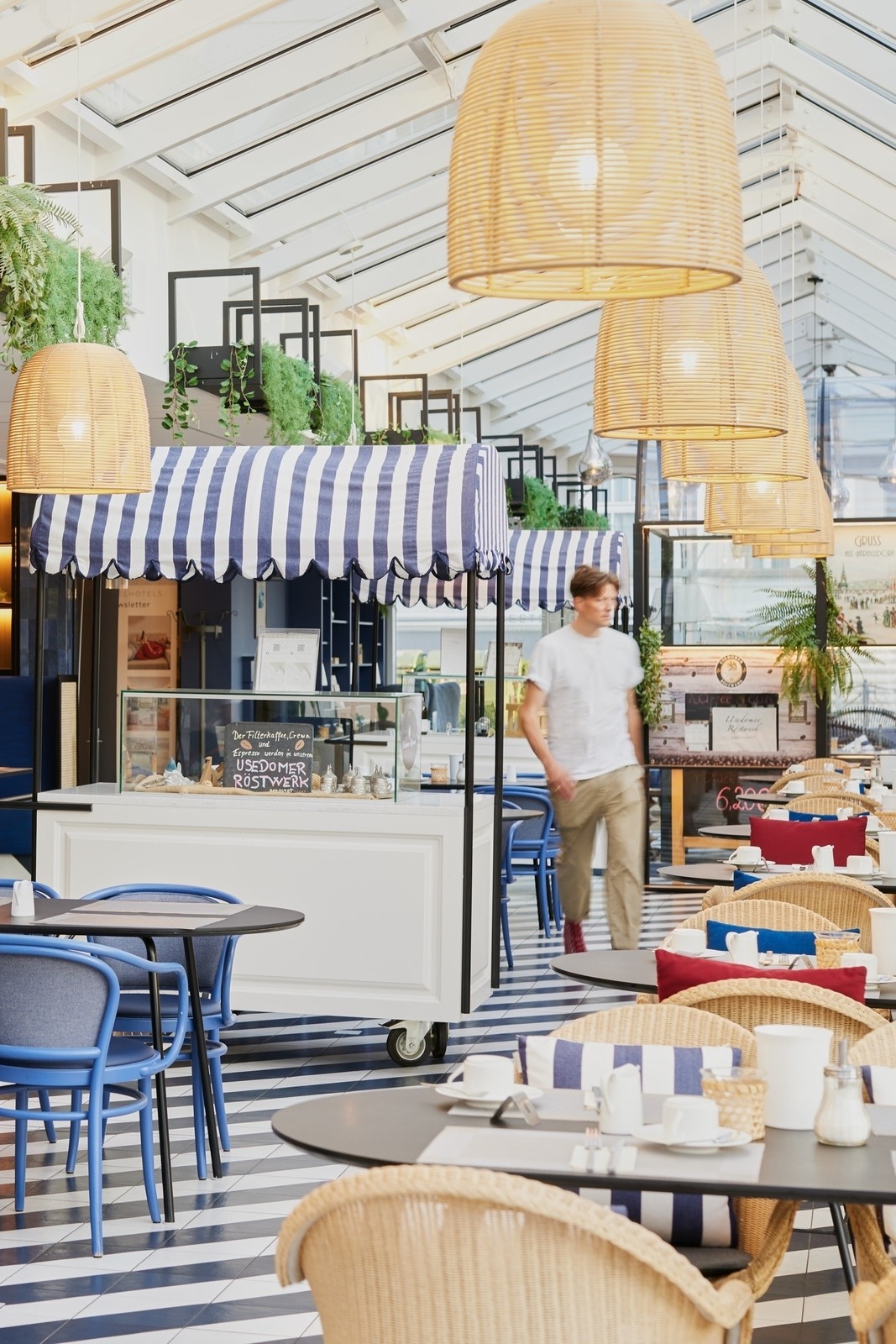 Restaurant Wintergarten im gegenüberliegenden SEETELHOTEL Pommerscher Hof