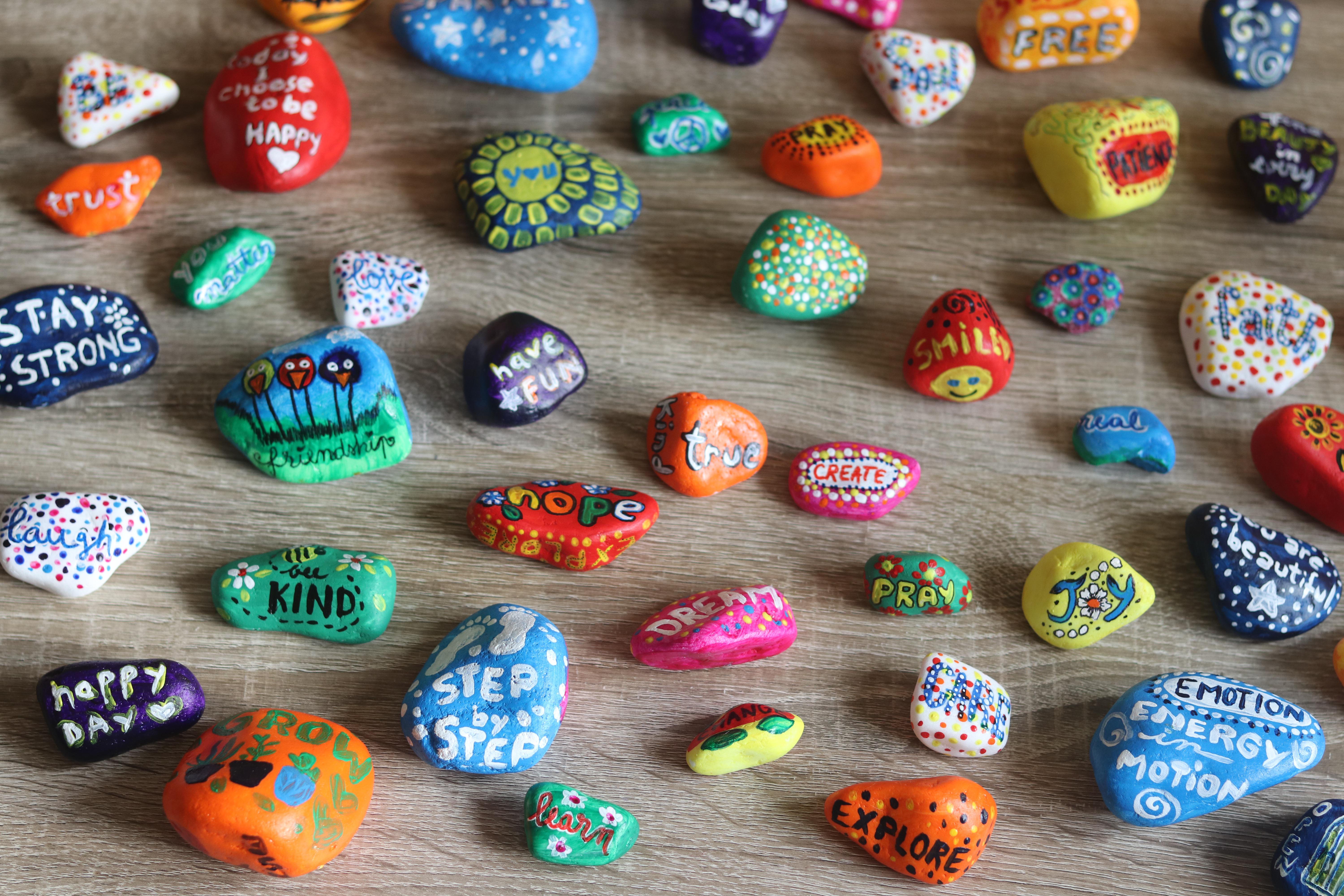 Creative Time at the Happy Club: Painting Stones & Making Bead Necklaces (Ages 3 and up)