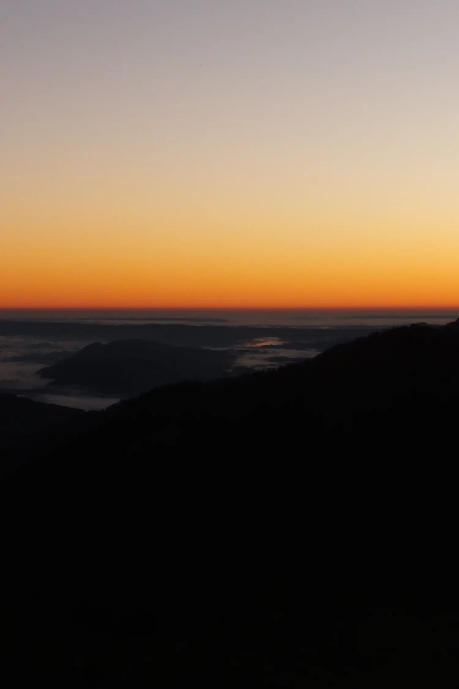 Sunrise hike with Pavel