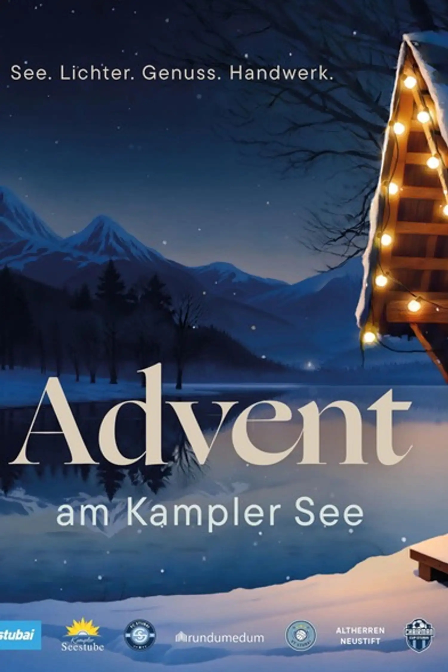 Advent am Kampler See