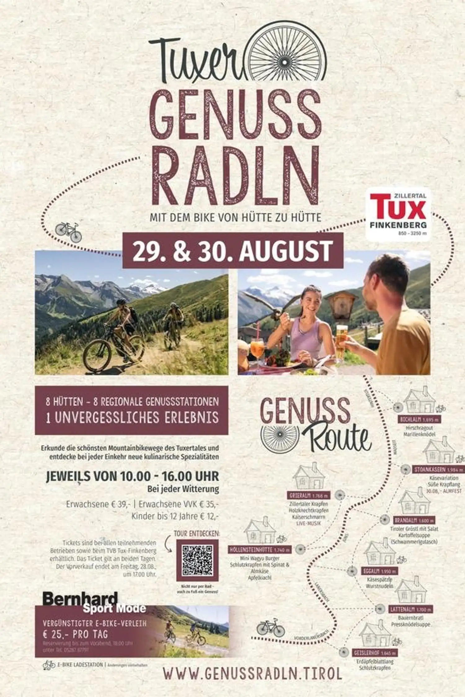 Tuxer Genuß Radl´n