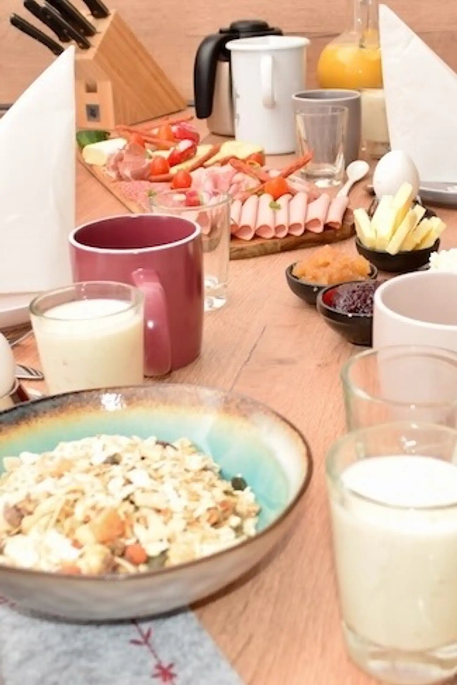 Breakfast basket - relaxed breakfast in the apartment