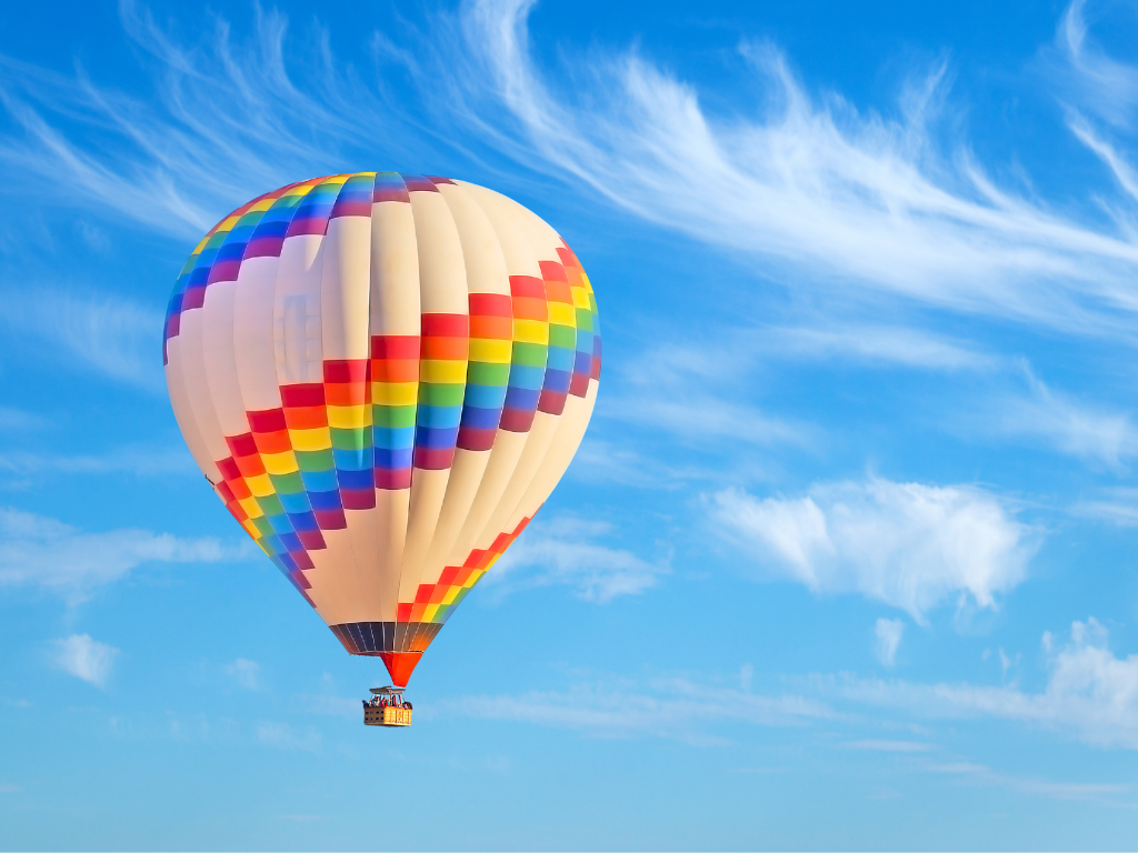 Ballonfahrt über Stegersbach