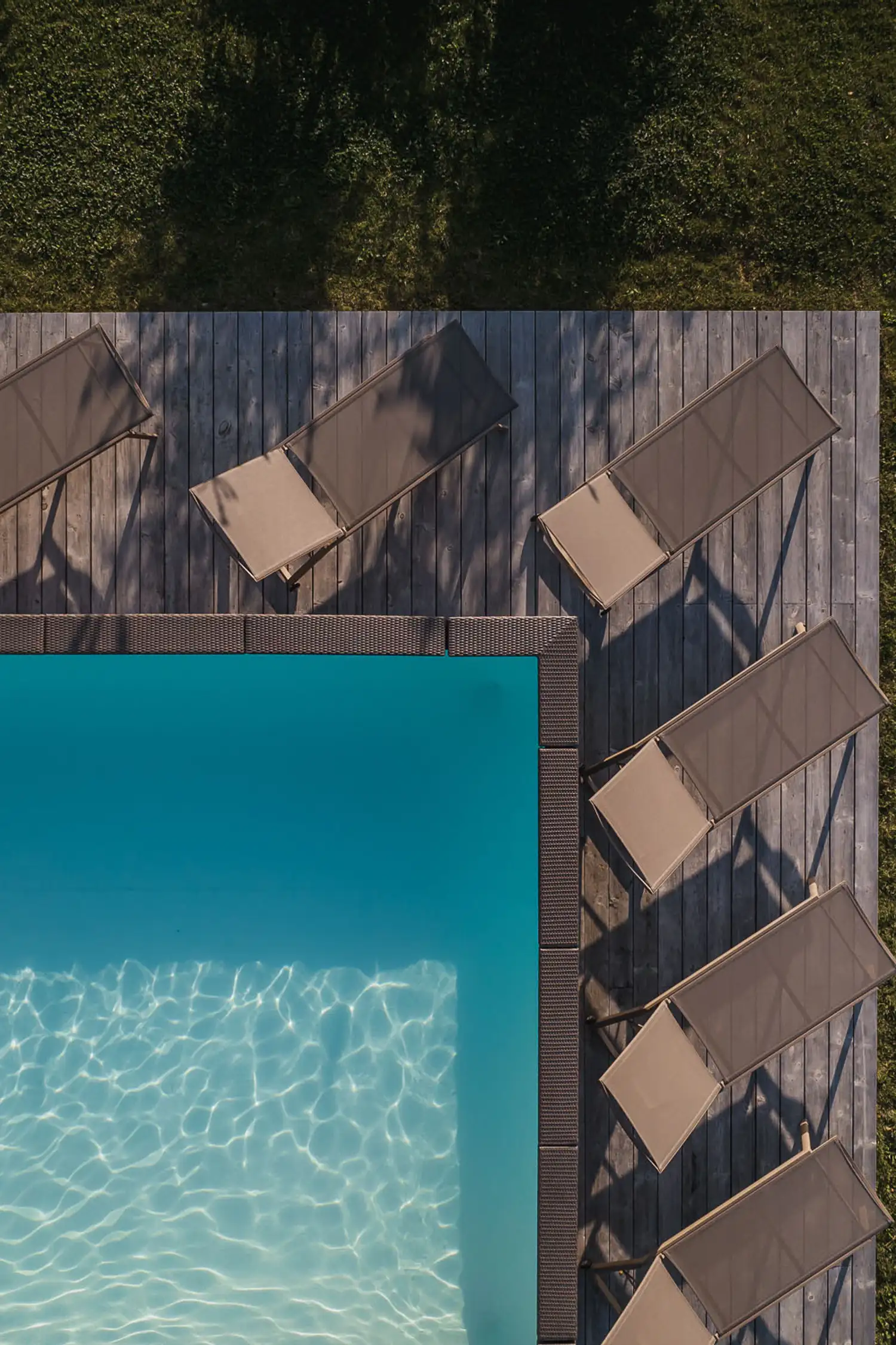 Momenti di benessere nella piscina riscaldata