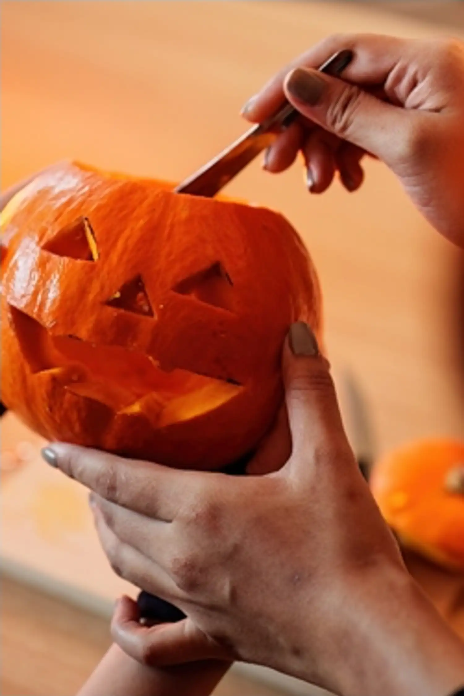 Kürbisschnitzen mit Raul 🎃
