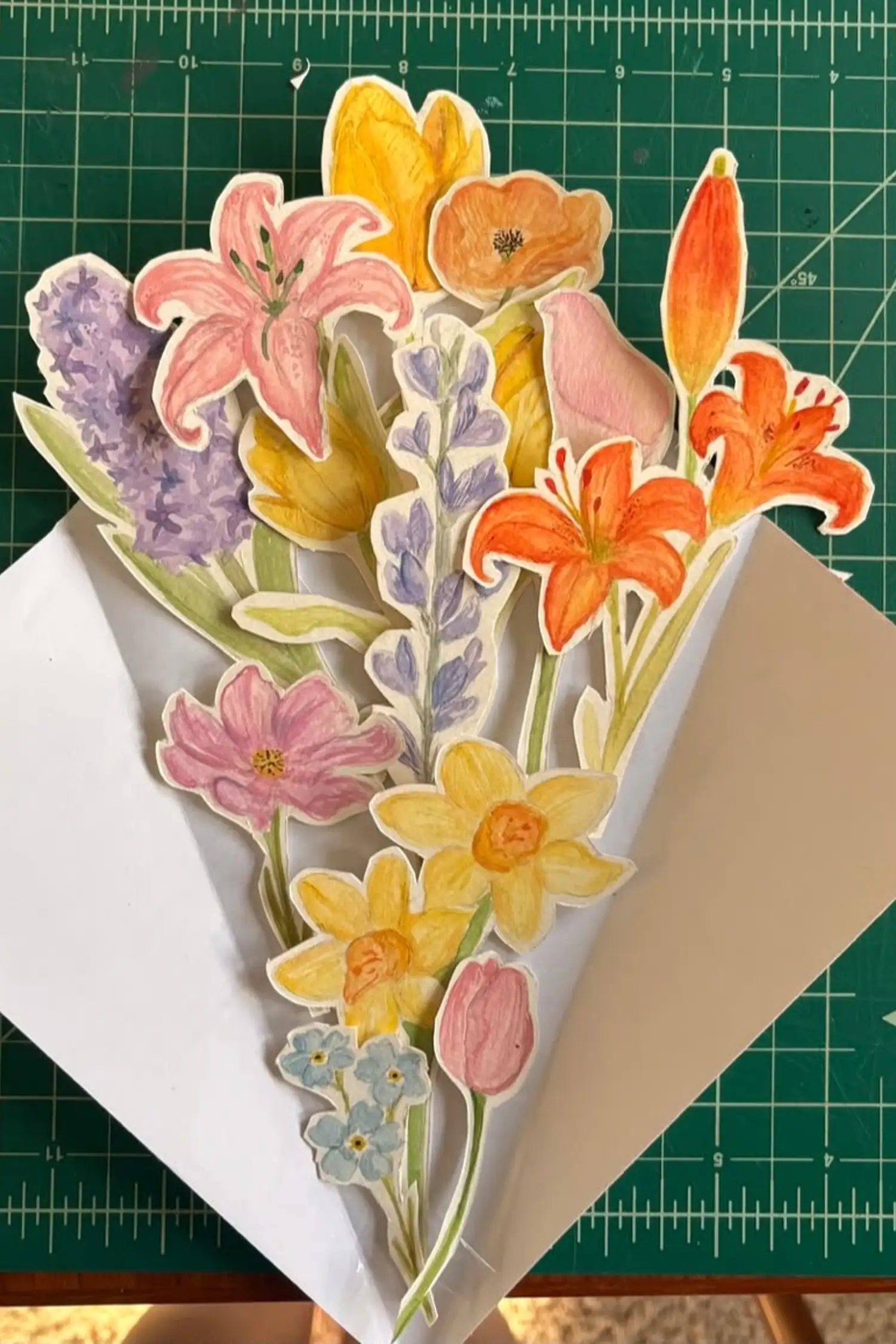 Make a Flower Card