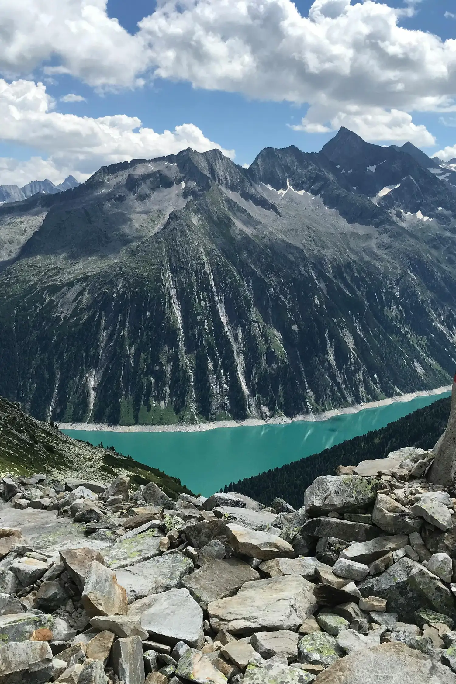 Through the Alps with a guide