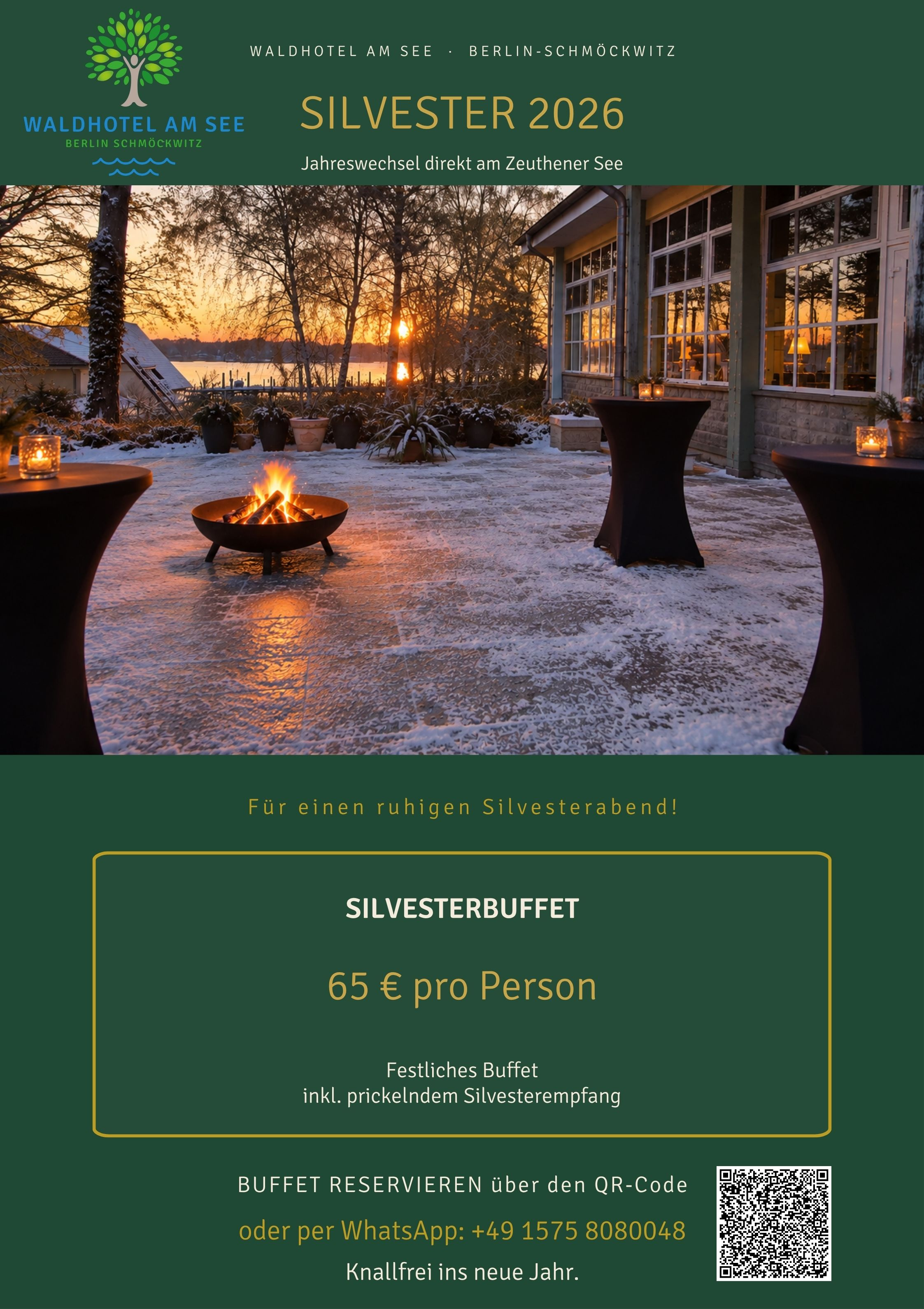 Silvester 2026 im Restaurant Biberblick