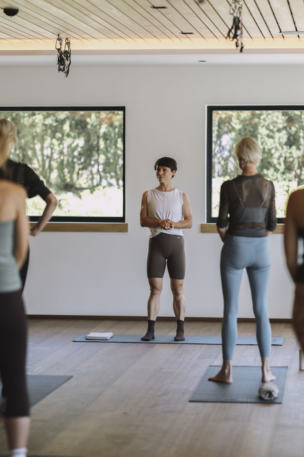 Pilates - Starke Mitte. Aufrechter Vibe.