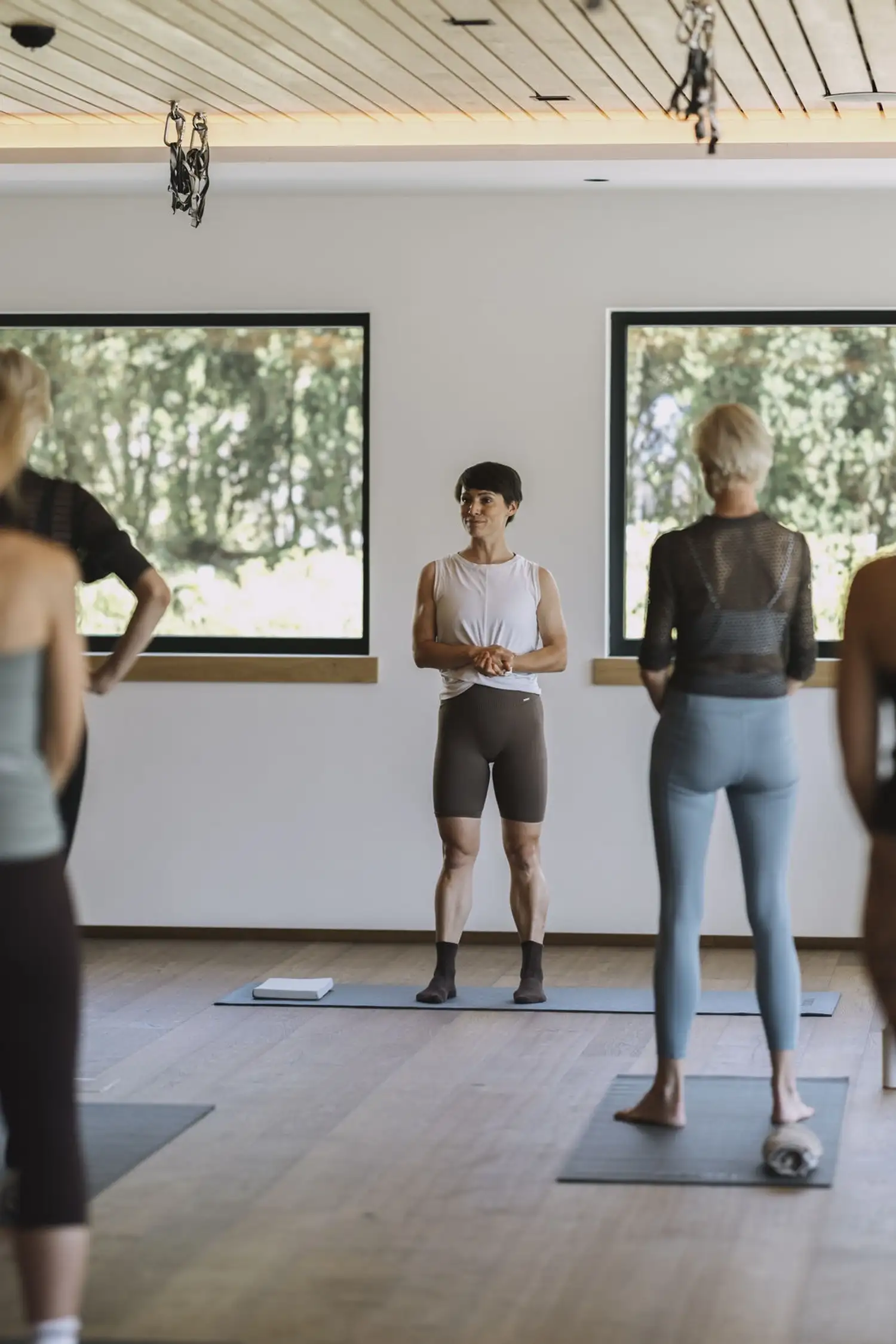 Pilates - Starke Mitte. Aufrechter Vibe.