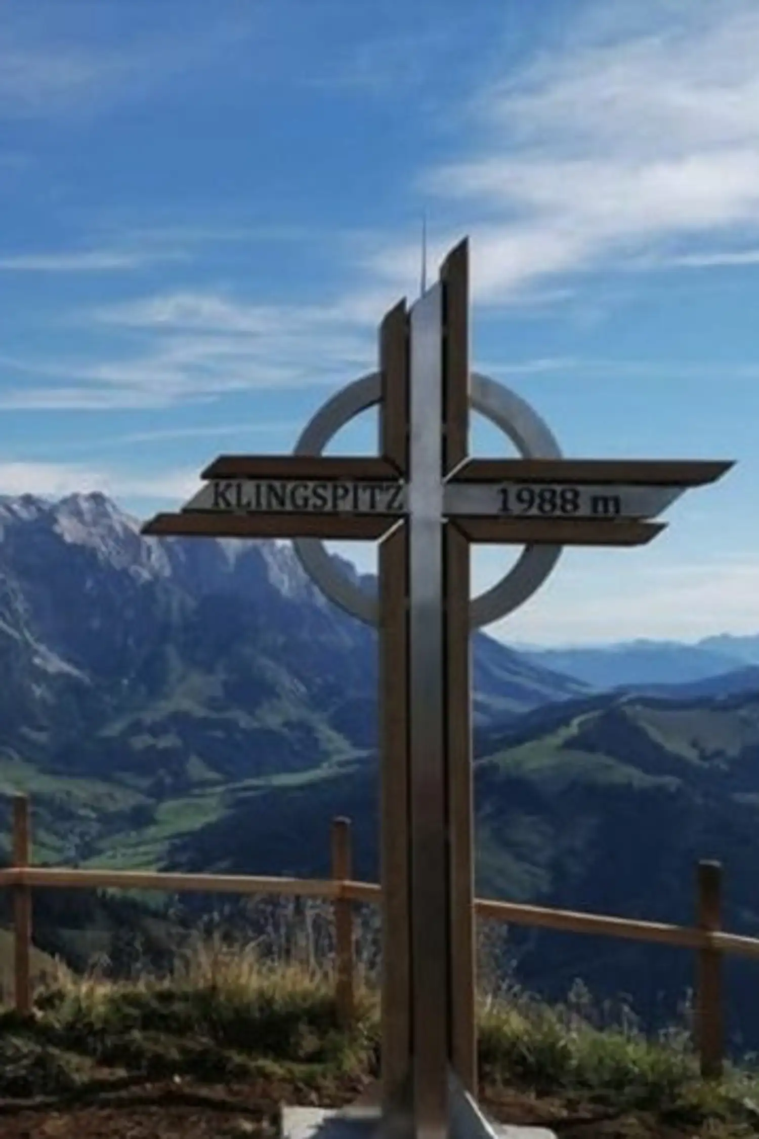 Anspruchsvolle Wanderung Klingspitz (1988m) mit eigenem PKW (23min)