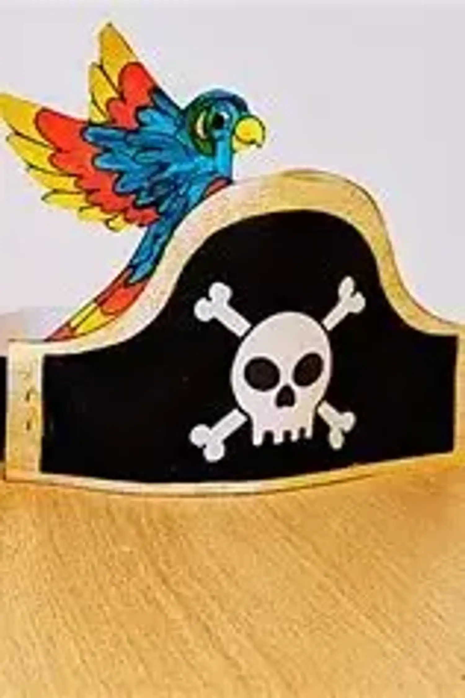 Piratenhut basteln