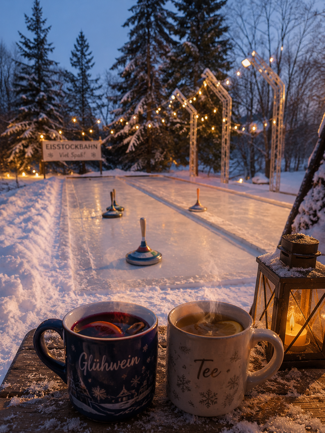 Curling & mulled wine