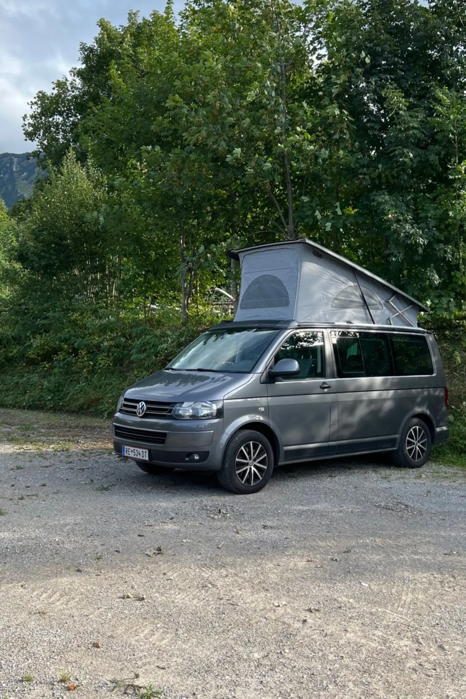 Camping at Wannenjoch