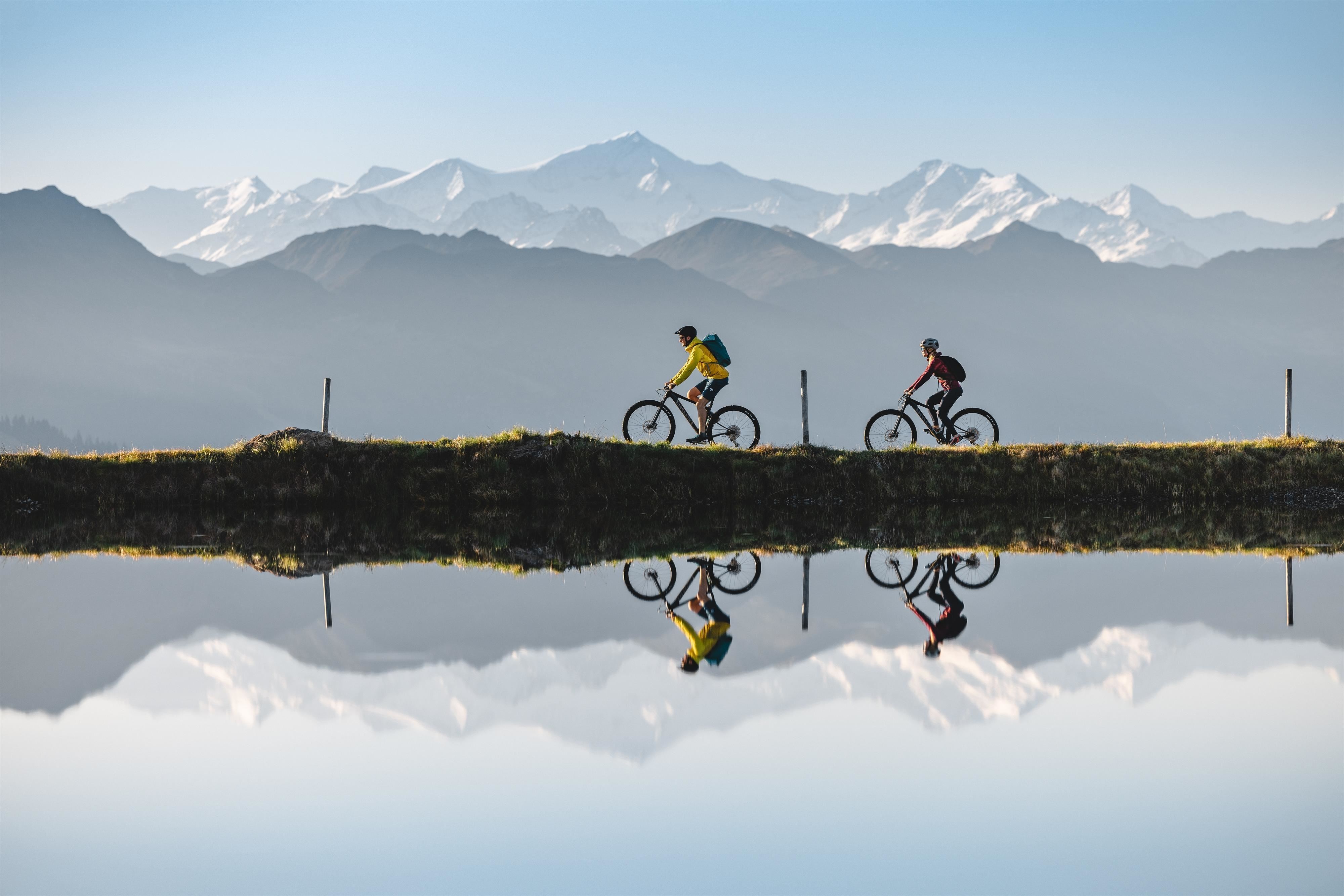Biketour zur 'Örgwies' am Fuße der Hohen Salve