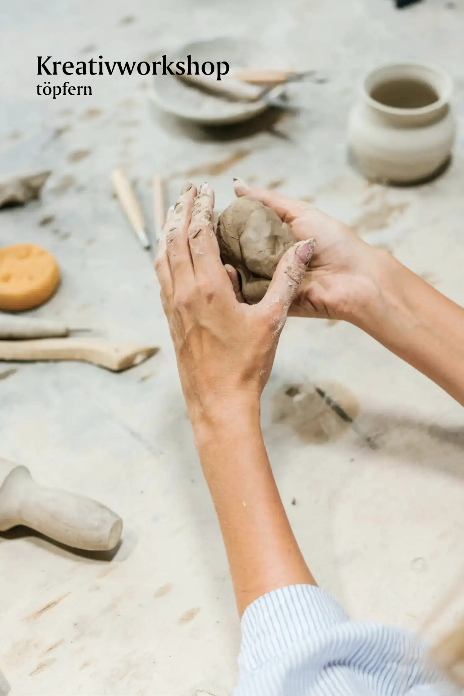 Kreativworkshop Töpfern
