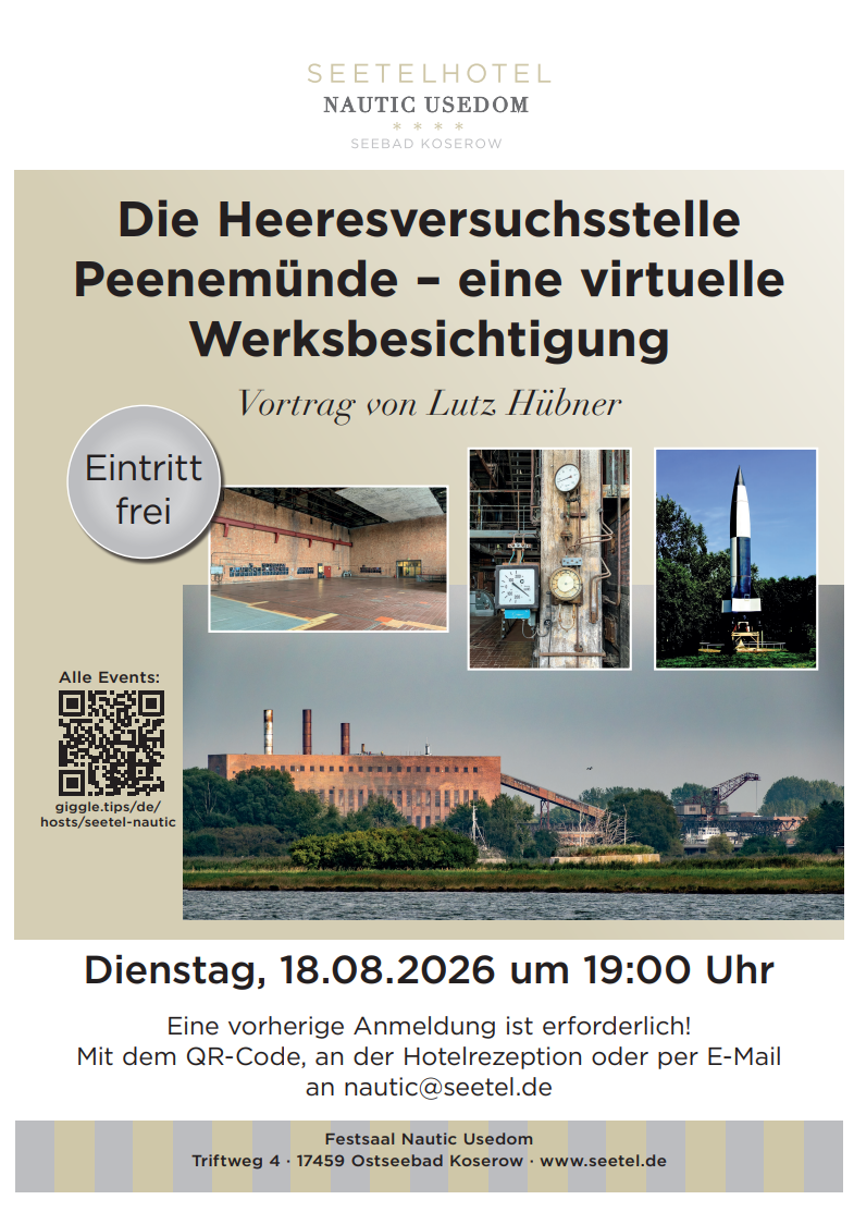 The Peenemünde Army Research Center—A Virtual Tour of the Facility