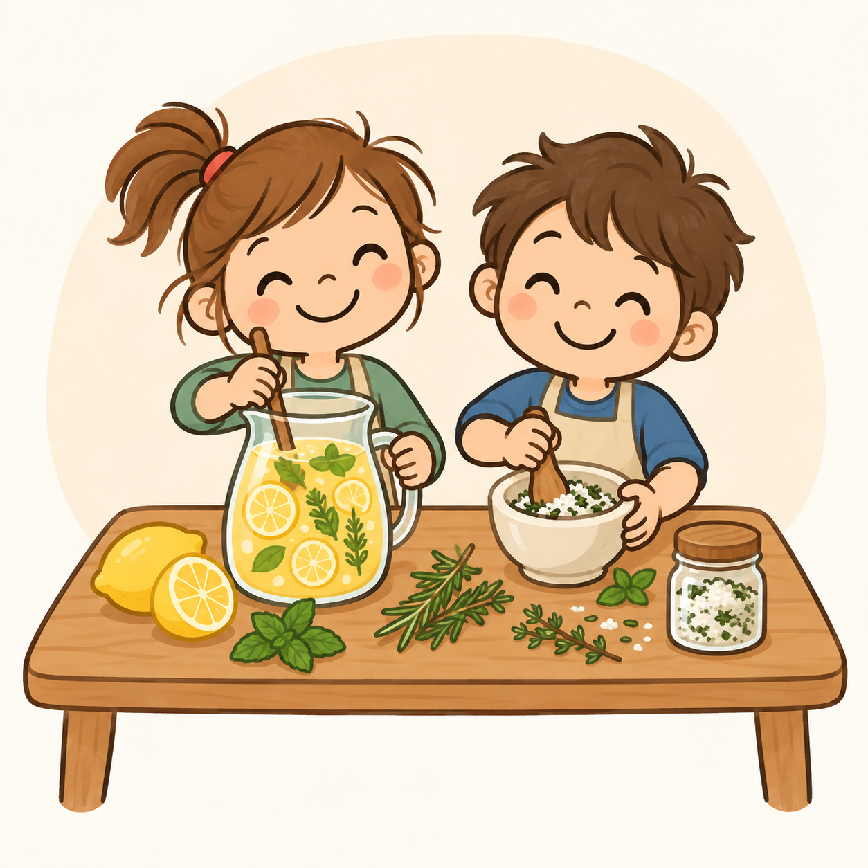 Make a "Herbal Soda" Magic Potion