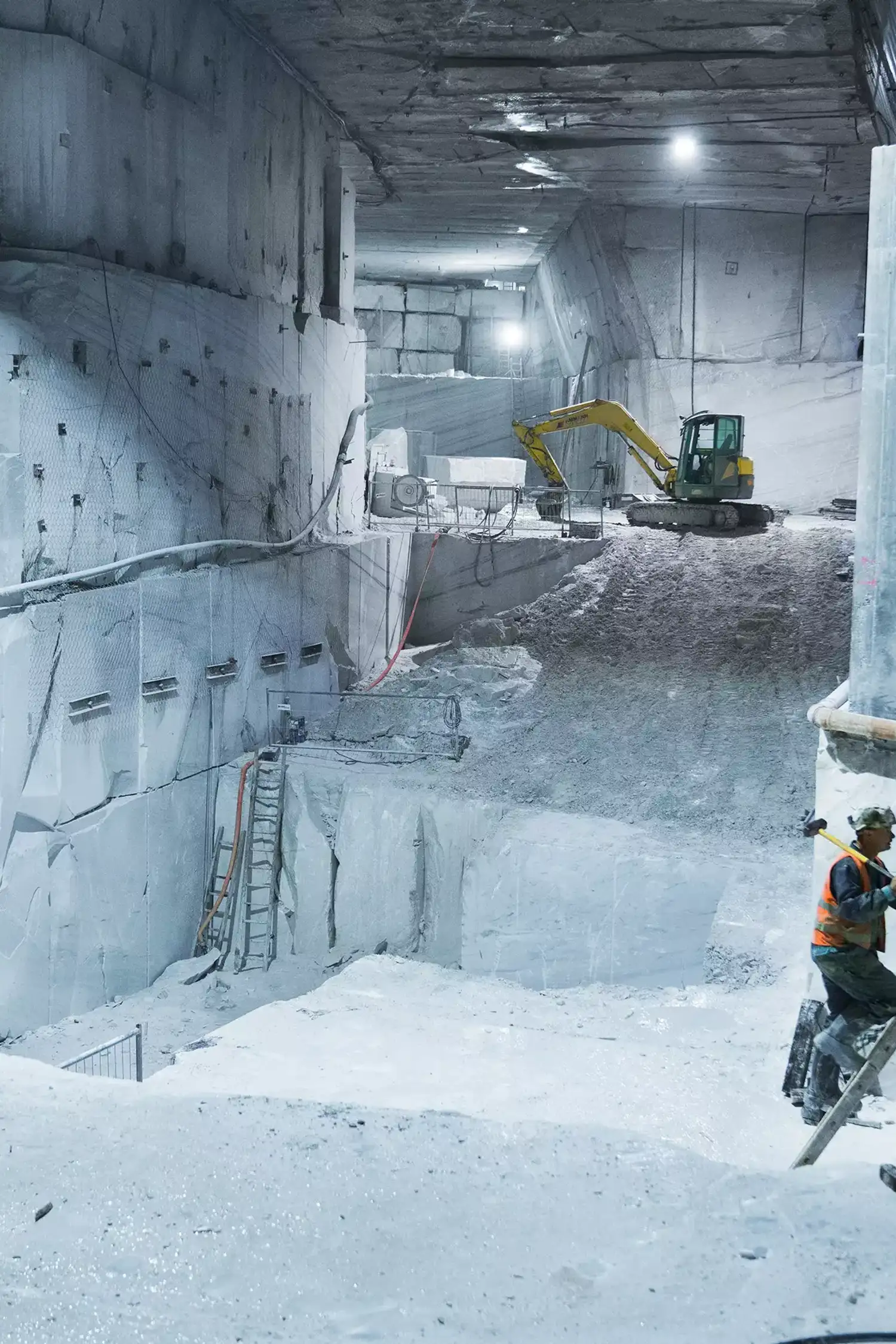 Marble quarry tour