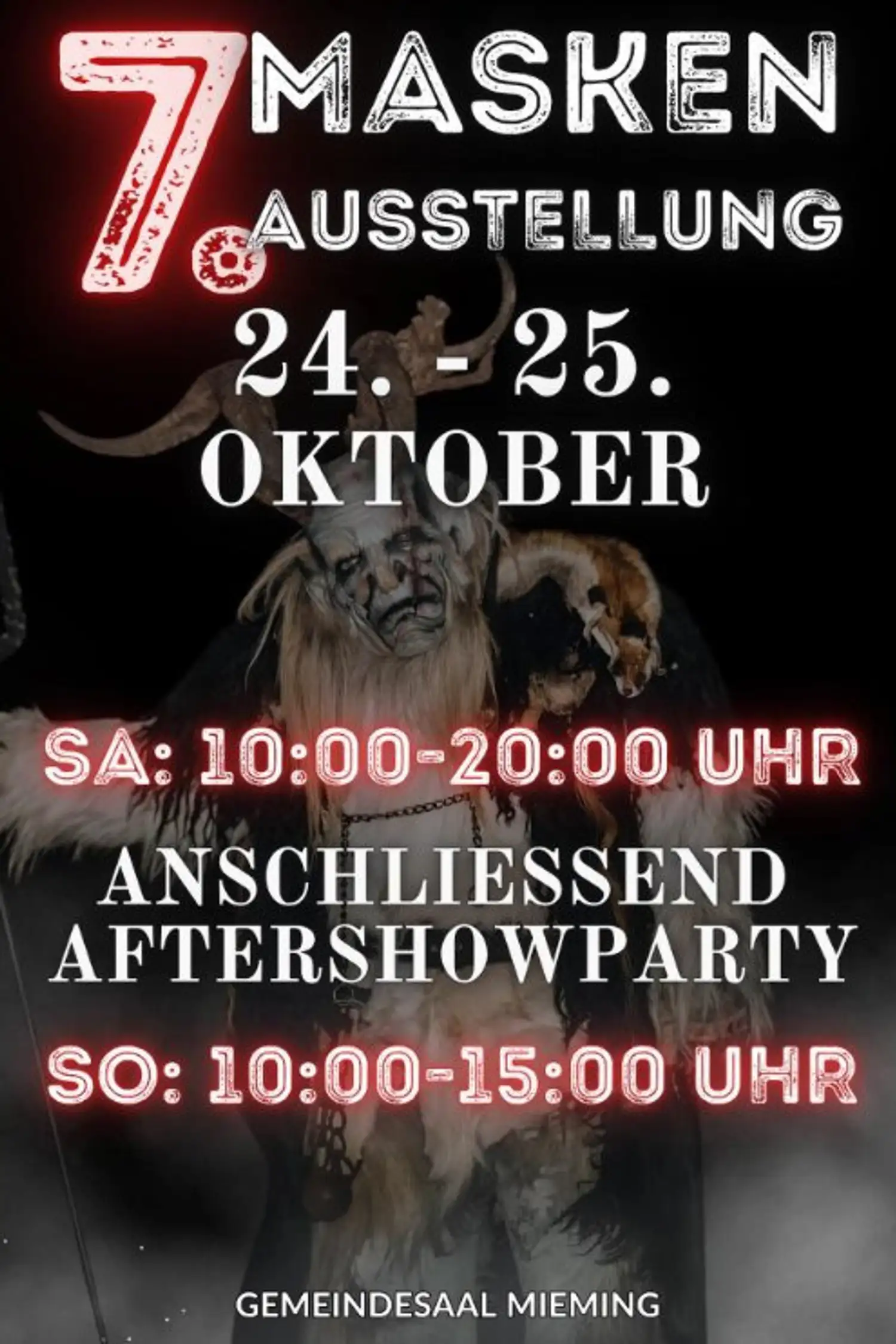 Masken Ausstellung der Tuifl Mieming