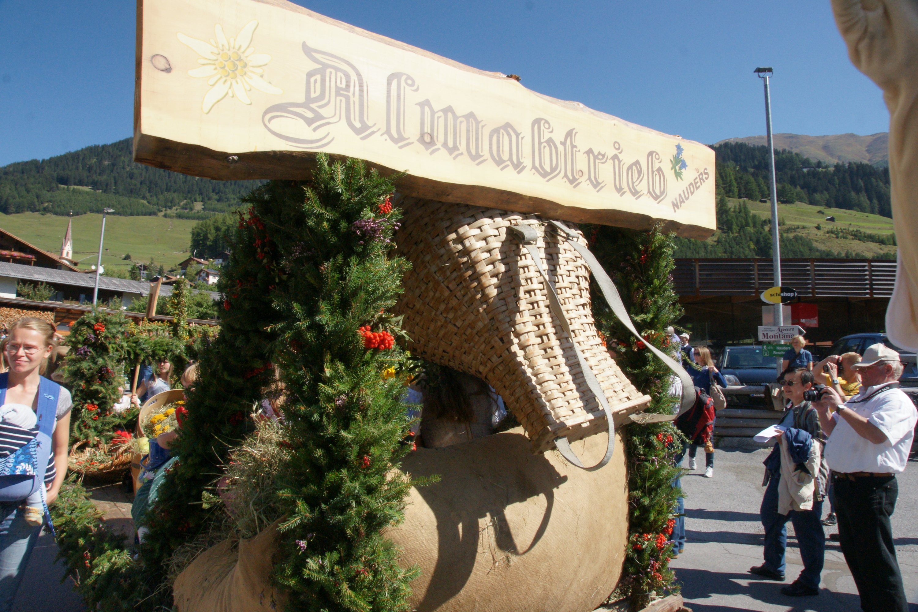 Almabtrieb Pfunds