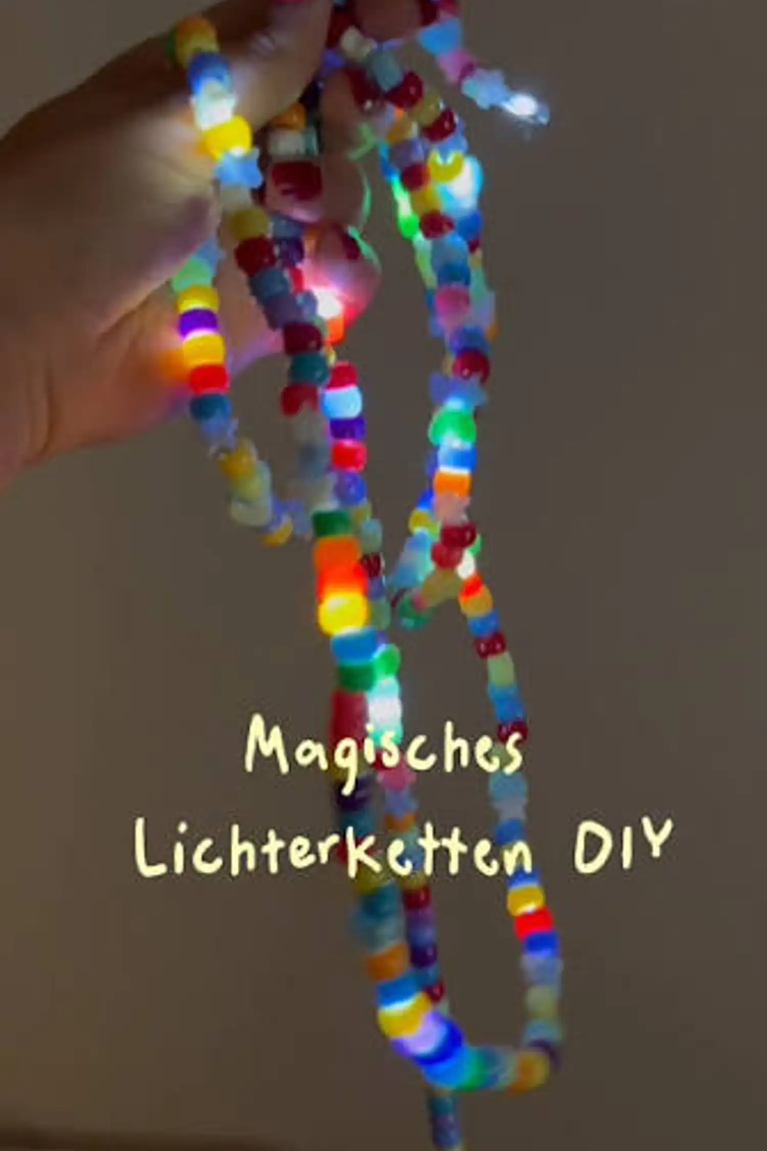 Lichterkette basteln