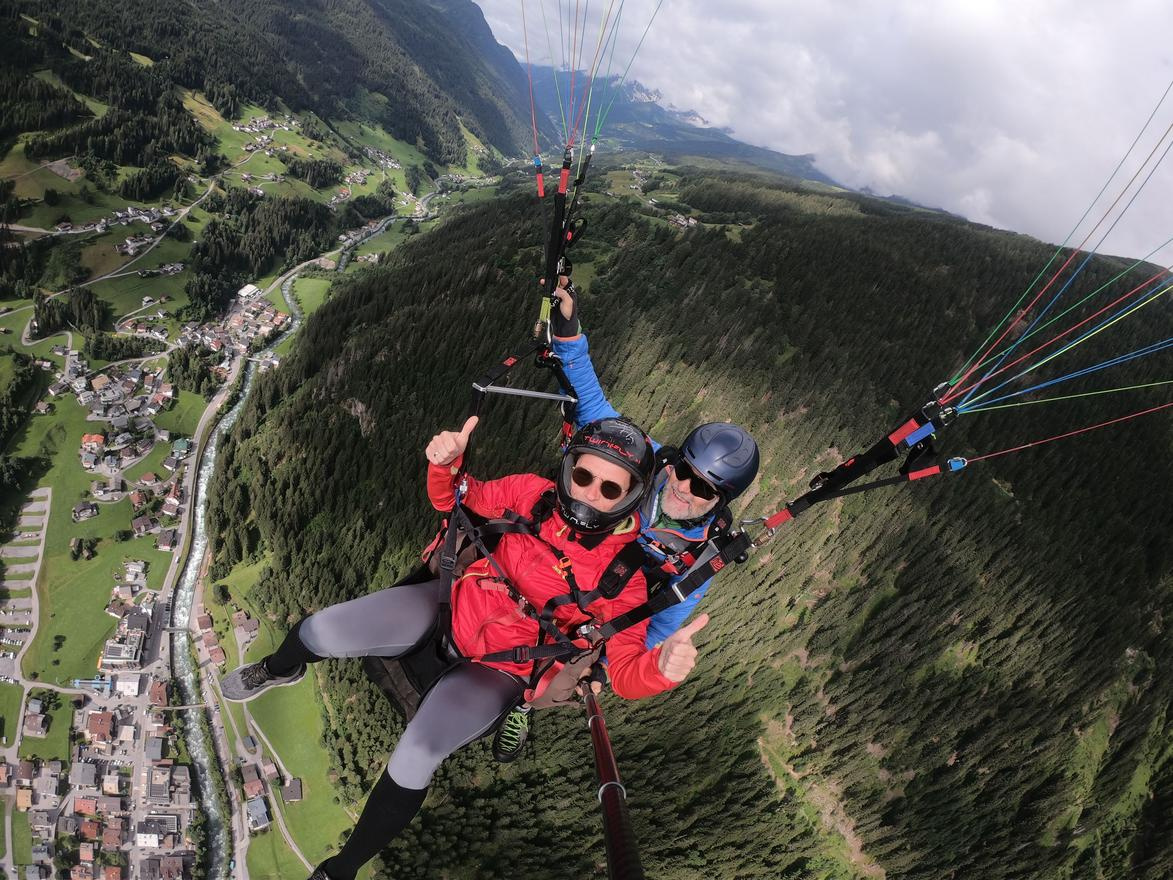 Paragleiten - Tandemfliegen in See