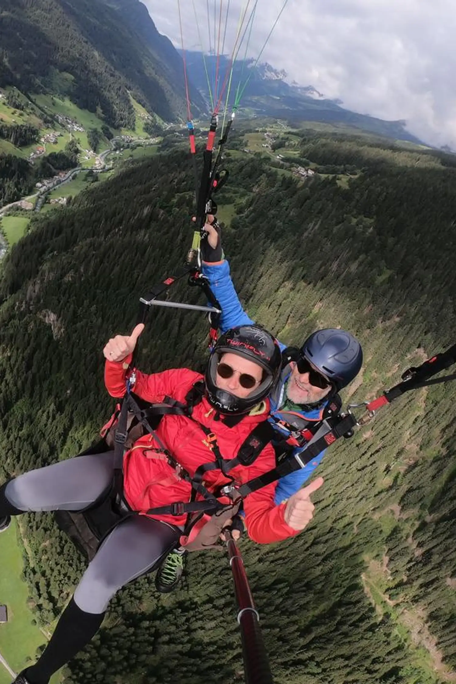 Paragleiten - Tandemfliegen in See