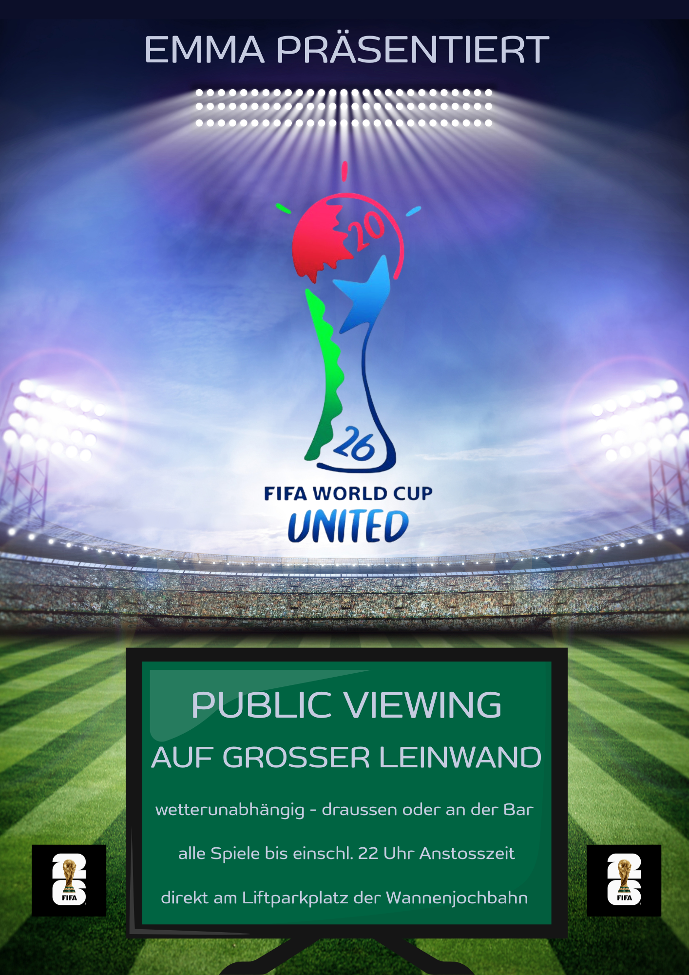 Fußball WM in der EMMA