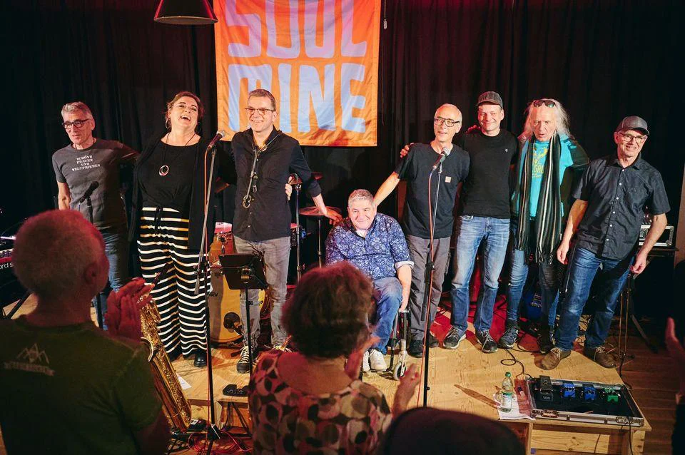 Funk & Soul auf der Kanzelwand
