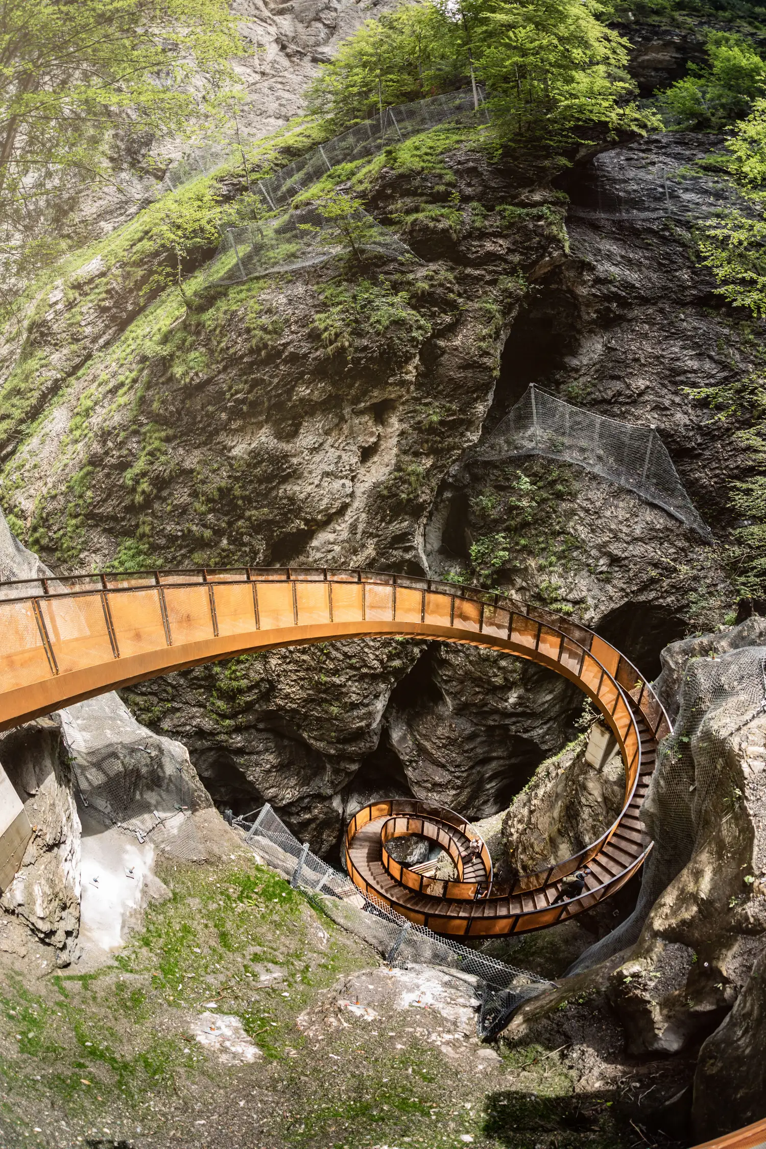 Klammtour - Wanderung zur und durch die Liechtensteinklamm