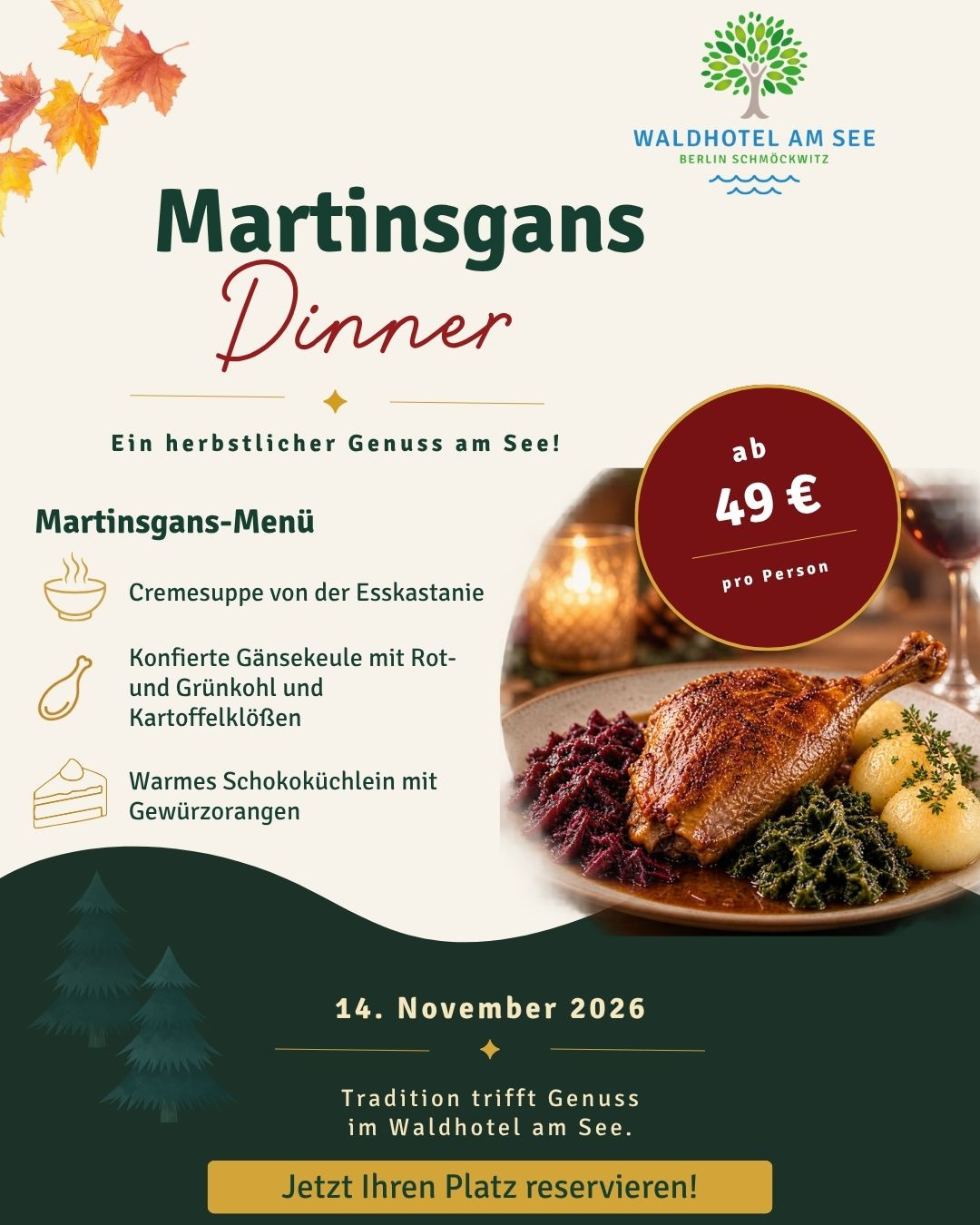 Martinsgans Dinner