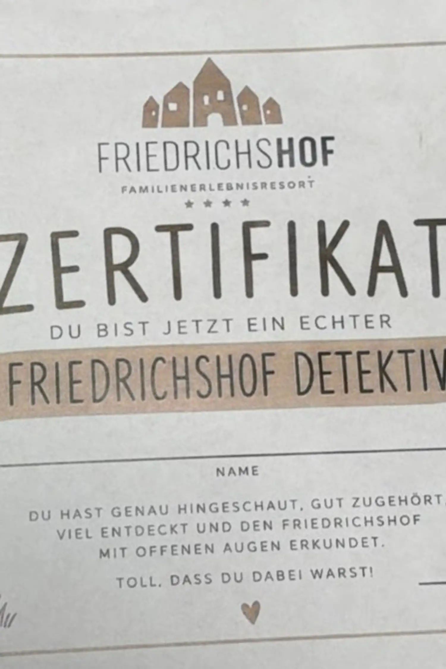 Friedrichshof-Detektive