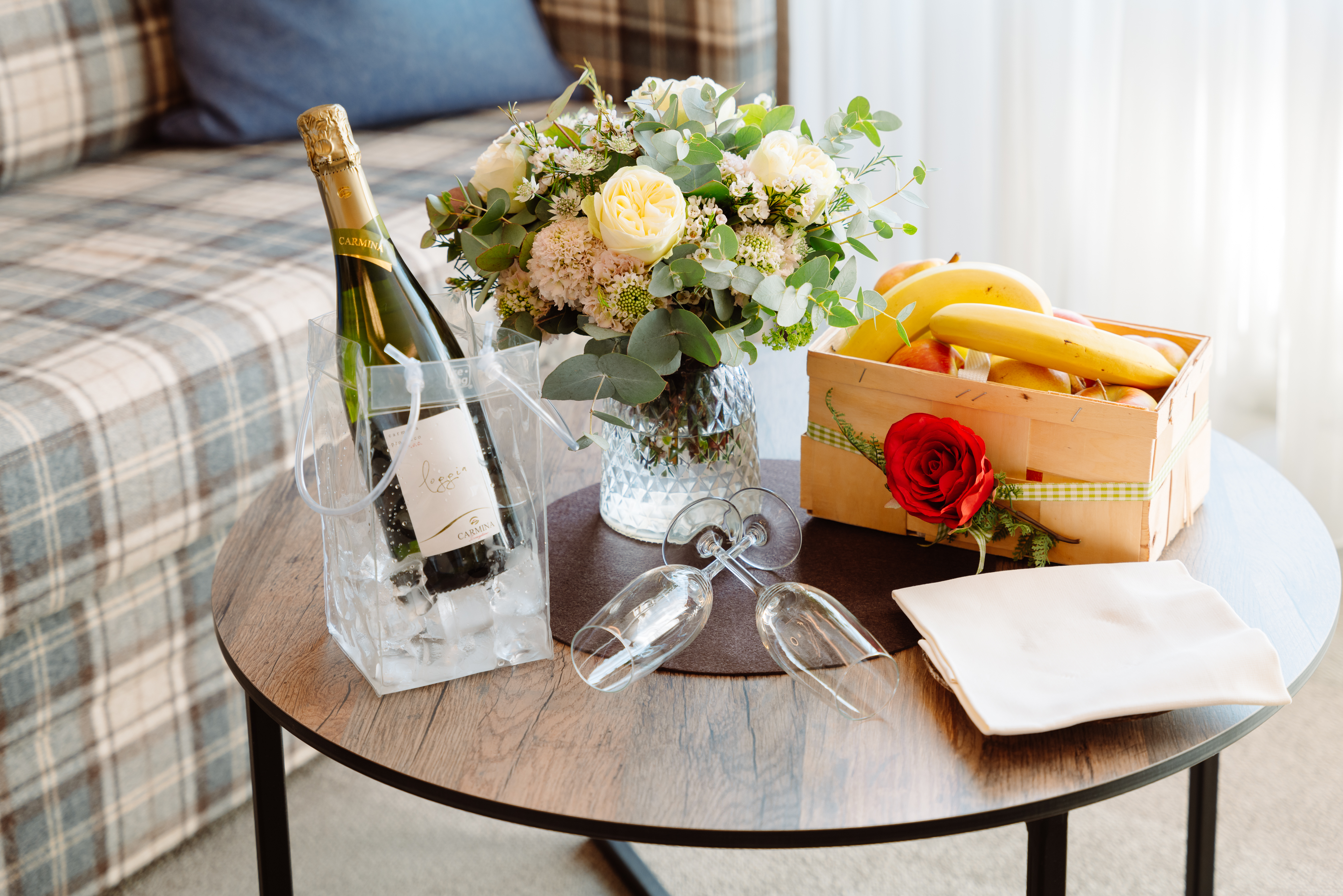 Romantic room setup