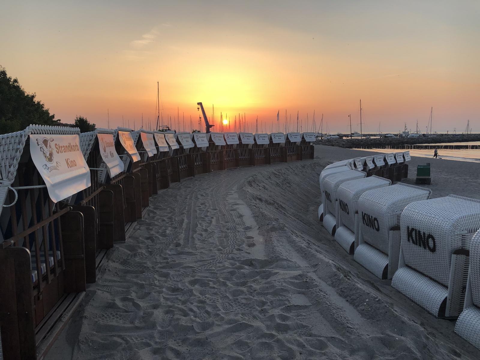 Beach Chair Cinema in Kühlungsborn
