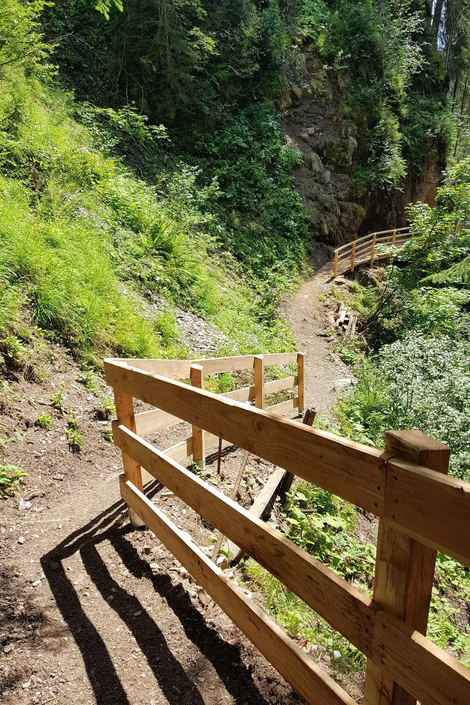 Anspruchsvolle Wanderung zur Barbaraschlucht