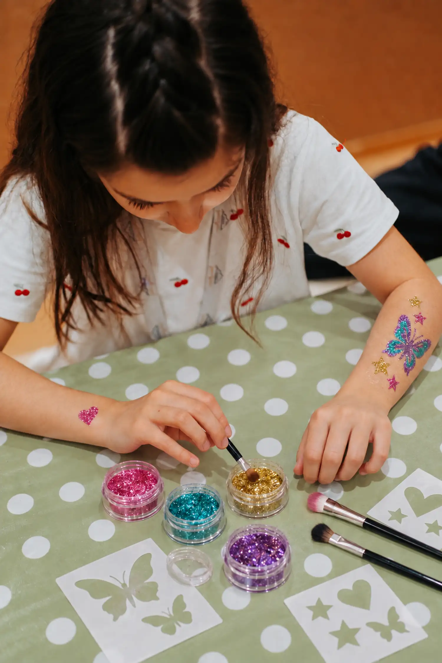 Glitzertattoos - Dein Moment zum Funkeln
