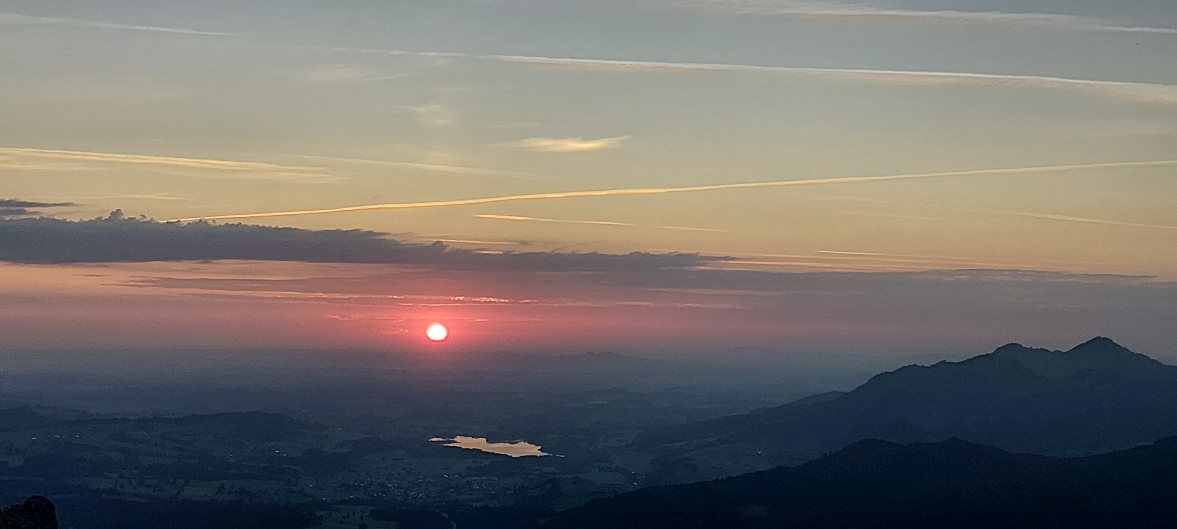 Sunrise hike with Pavel
