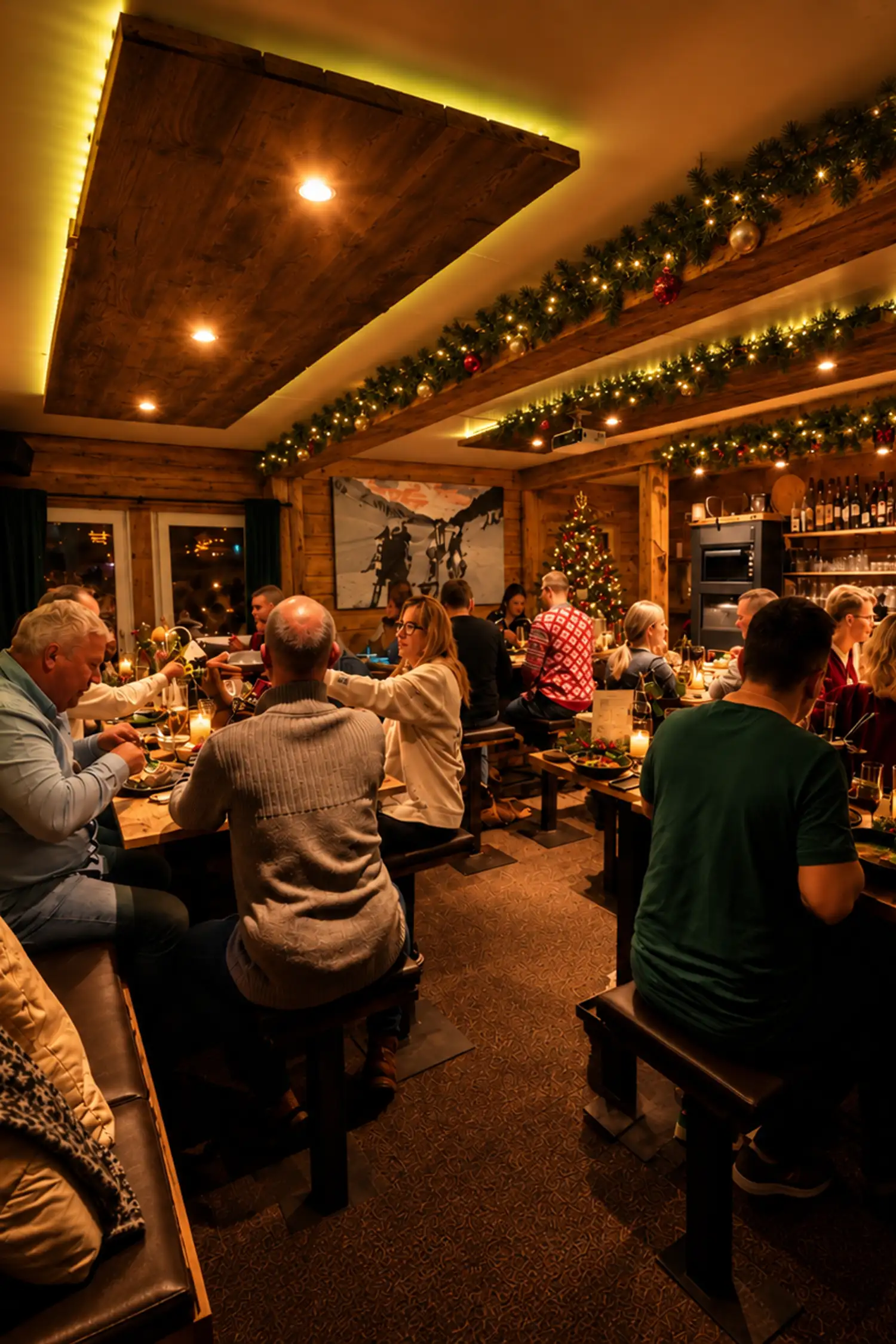  Heiligabend in der Moonbikes Bar & Restaurant